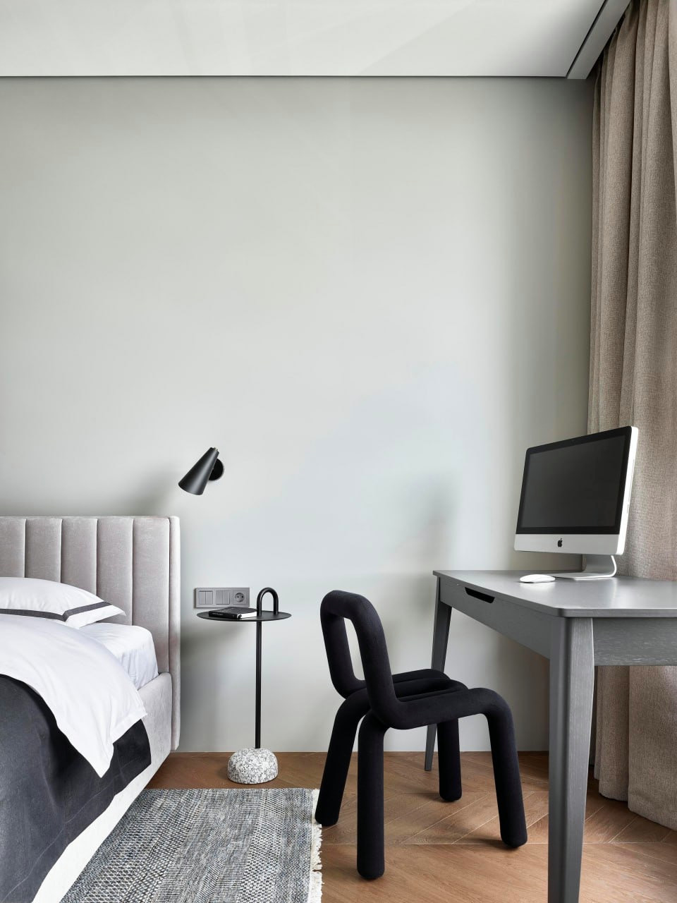 Стильный дизайн квартиры-новостройки.