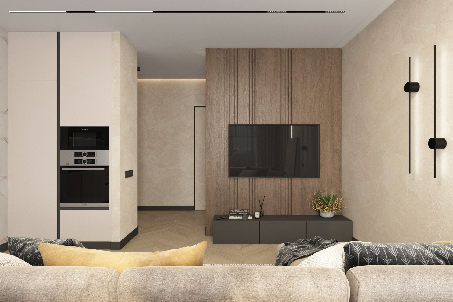 Проект 4-комнатной квартиры в Москве