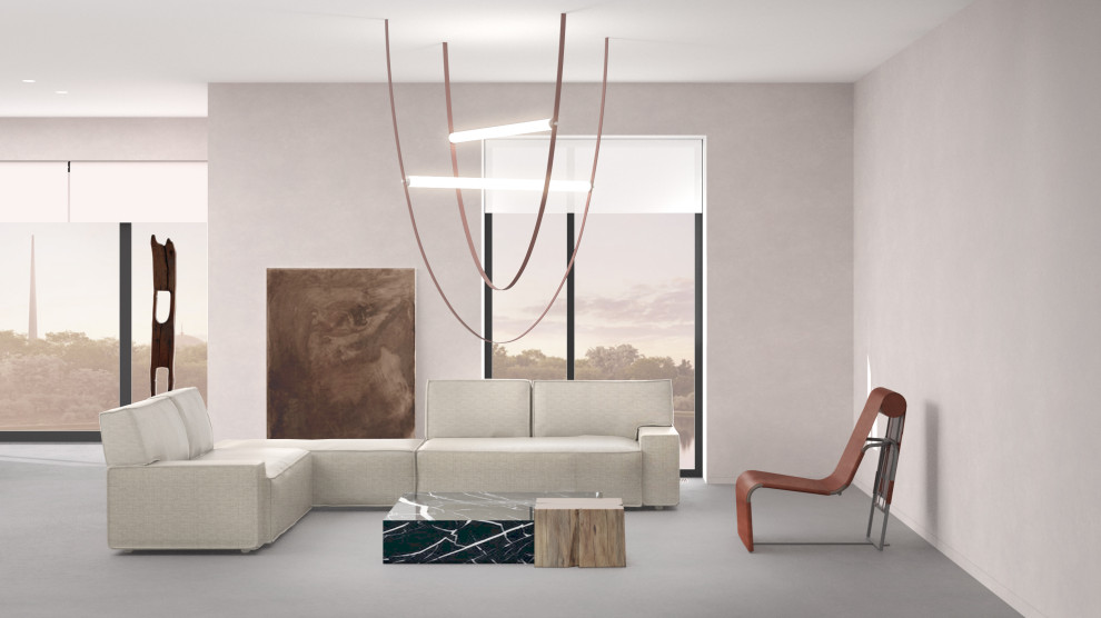 Дизайн проект квартиры в ЖК "Снегири. Эко"