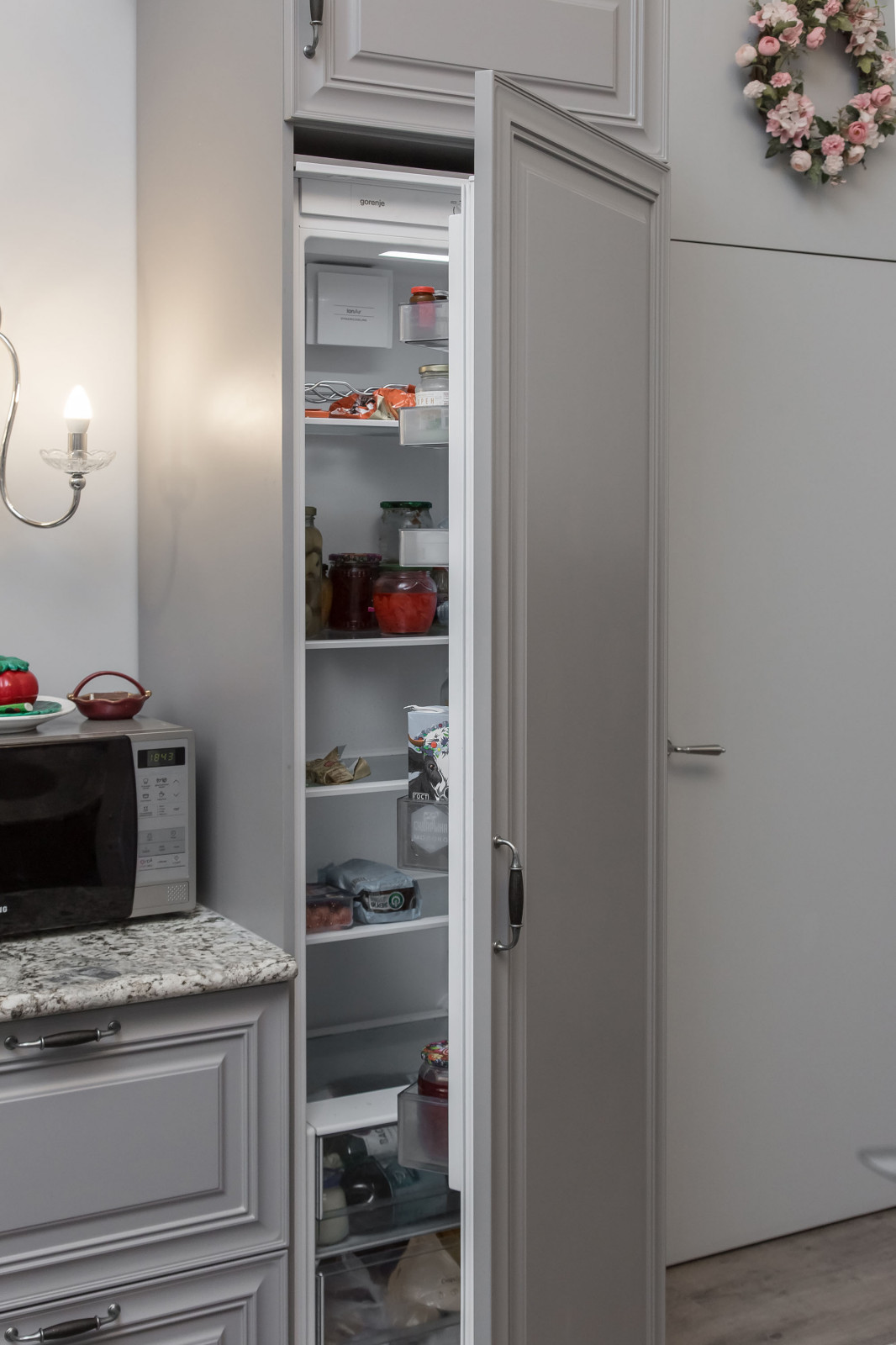 Классическая кухня для старого фонда Санкт-Петербурга