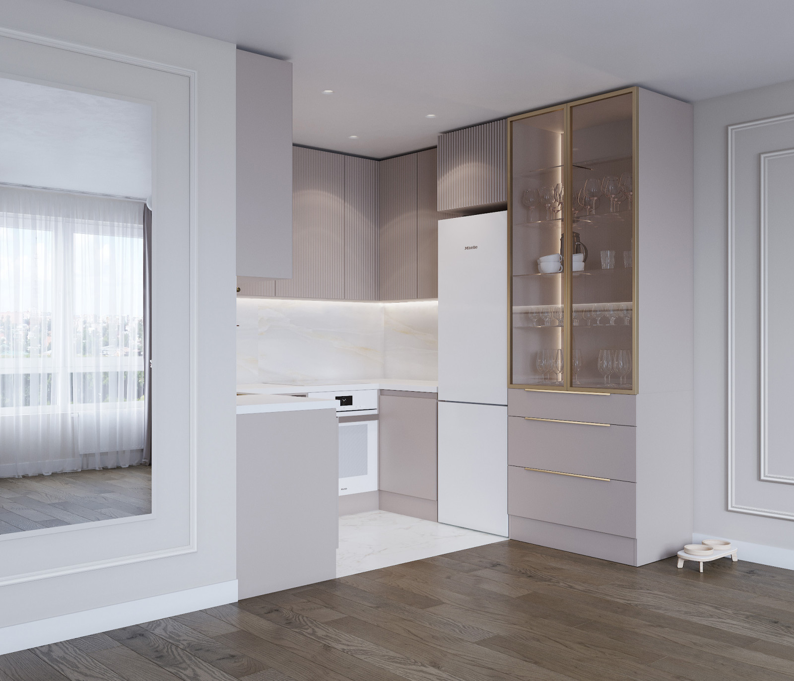 Квартира с отделкой, 84м2, ЖК Павлово