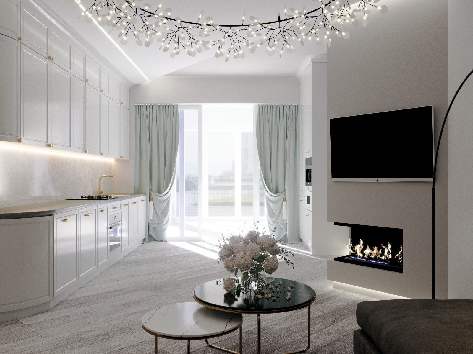 Обложка проекта: Дизайн интерьера двухэтажного дома 180м2