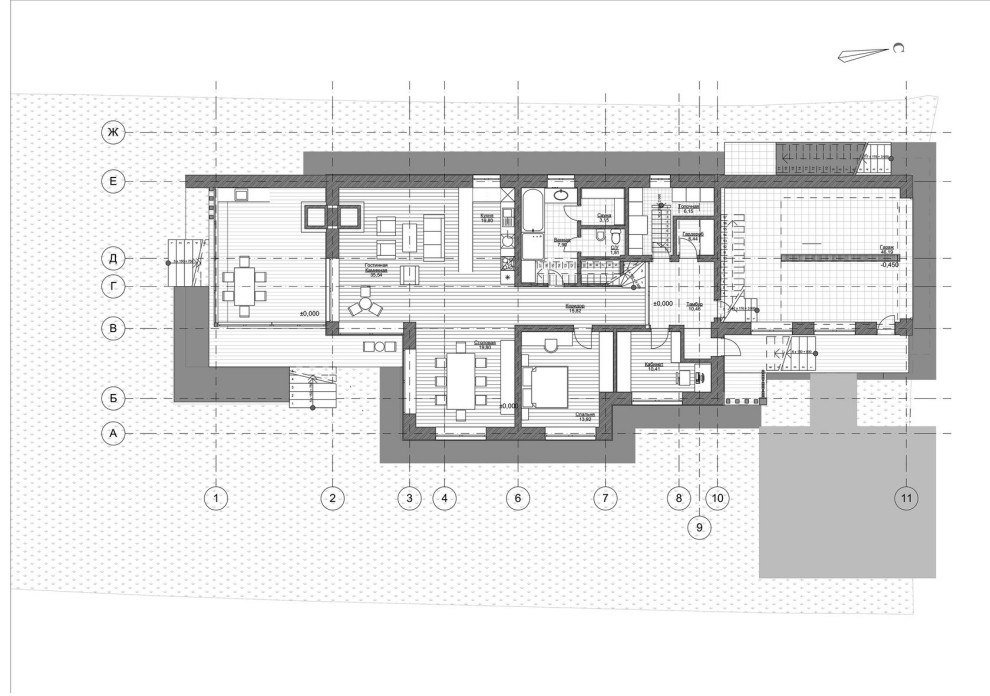 Современный дом, Шале