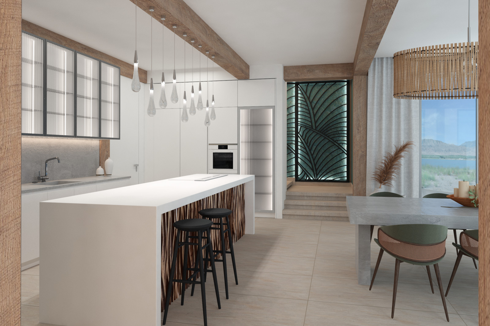 Вилла на берегу реки в Саратове