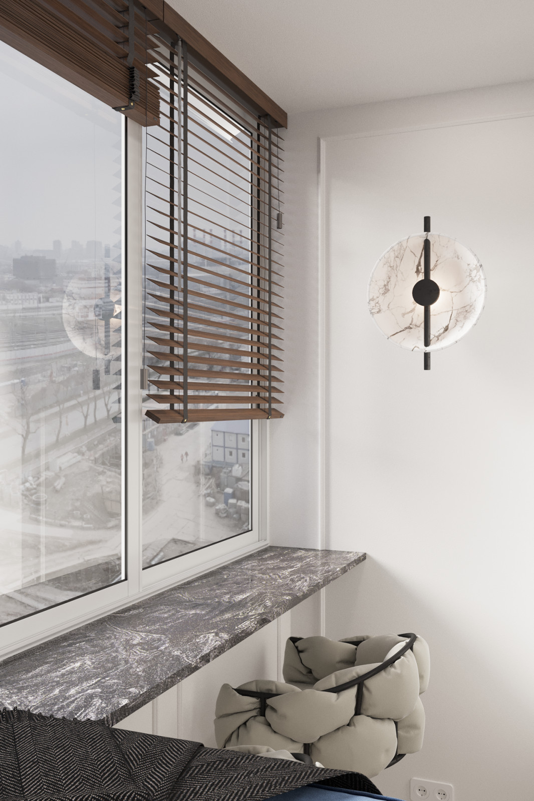 Проект интерьера квартиры "DANSE"