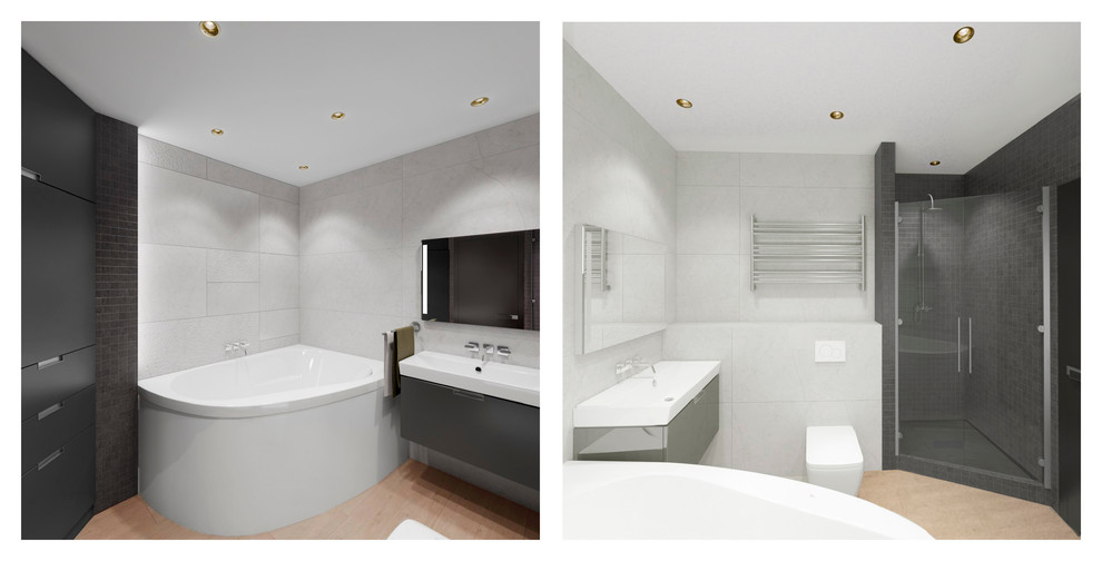 Дизайн проект квартиры 100кв.м в работе