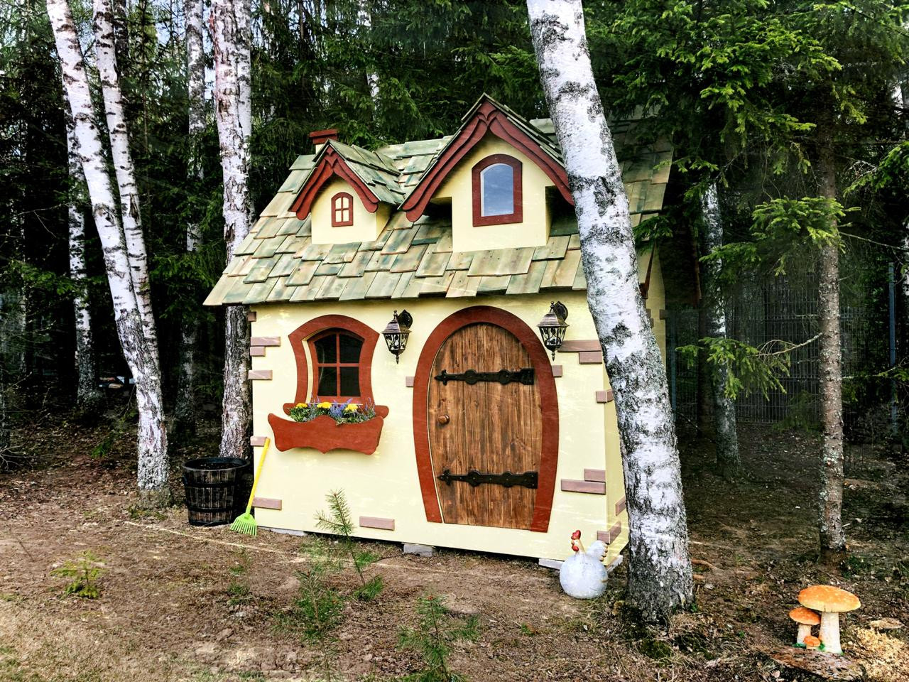 киндер домик