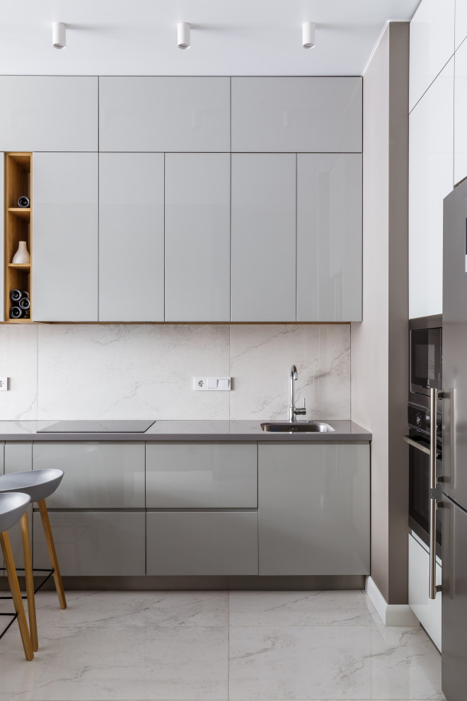 Светлая квартира с яркими акцентами 51 м²