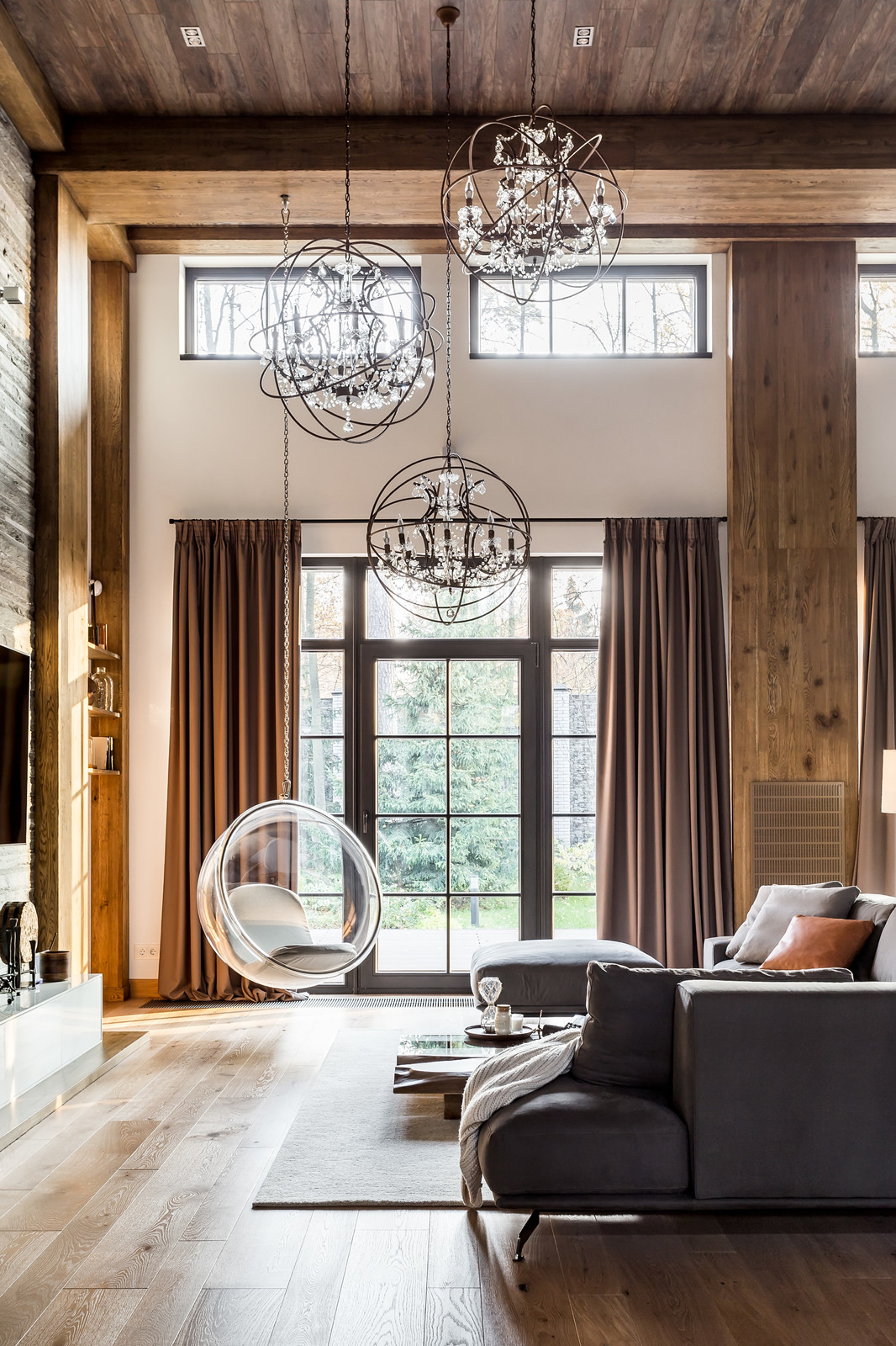 Современное шале в Подмосковье