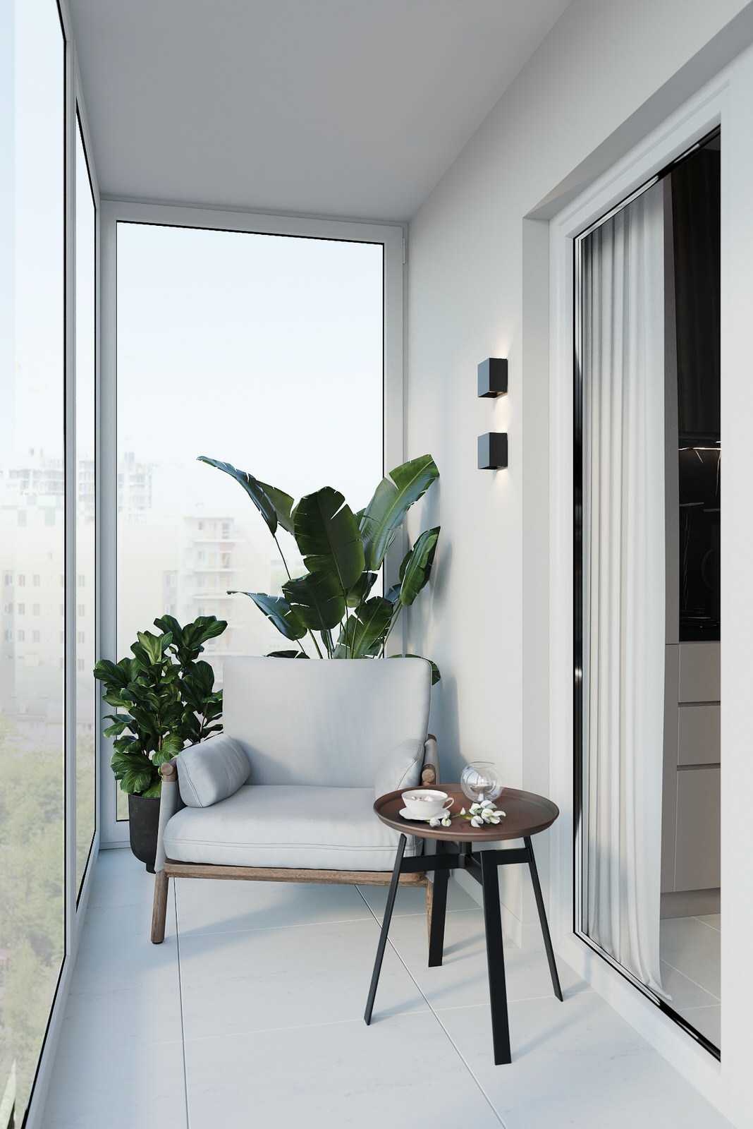 Двухкомнатная квартира 70 м2