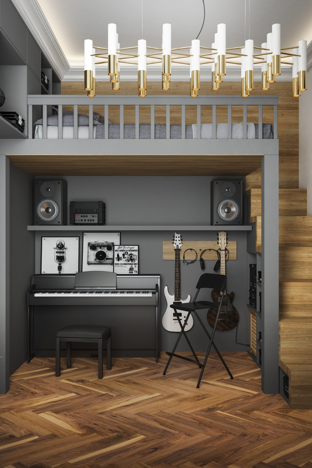 Дизайн и ремонт квартиры на Никитском бульваре — Воздушный замок