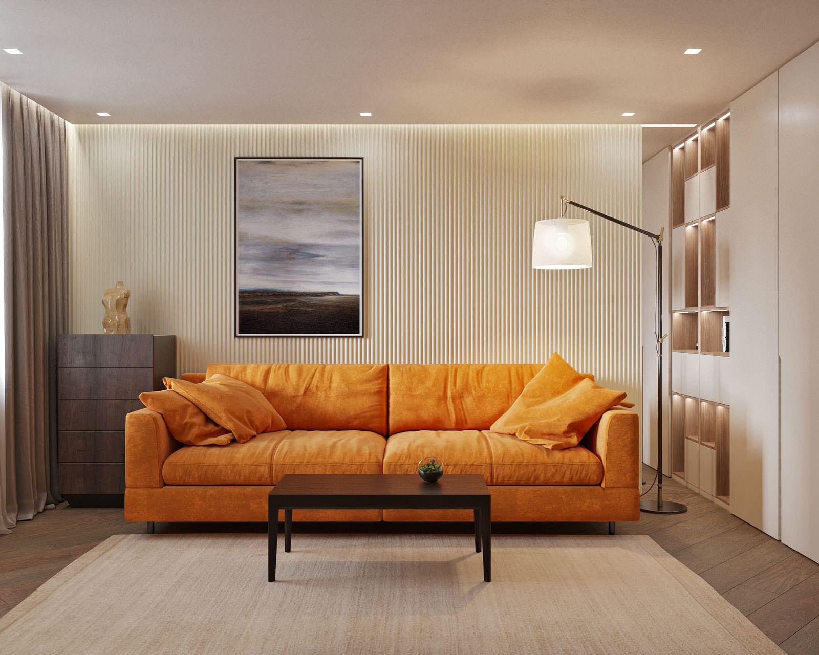 Дизайн проект в ЖК Лучи