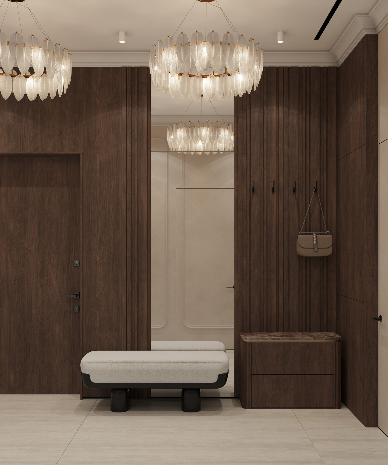 Проект пятикомнатной квартиры 220 кв. м.