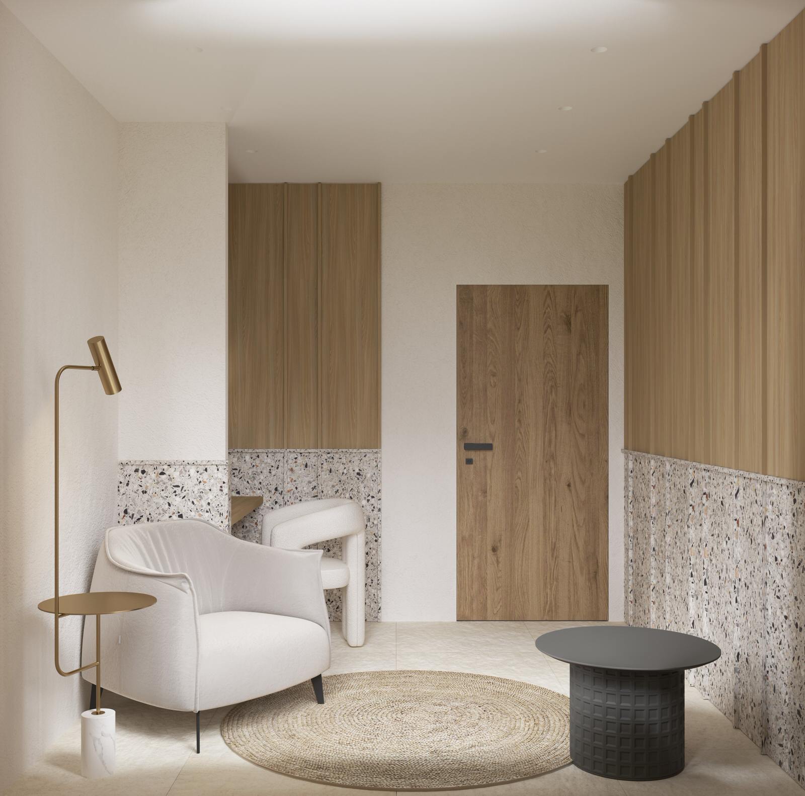 Проект загородного дома в Ленинградской области, стиль джапанди