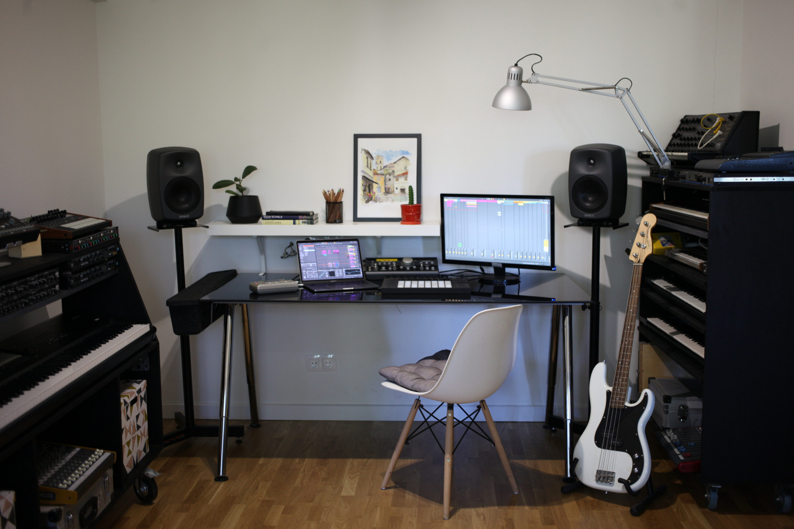 Рабочая зона музыканта