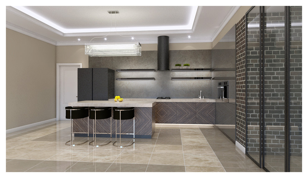 Обложка проекта: Проектирование кухонной мебели