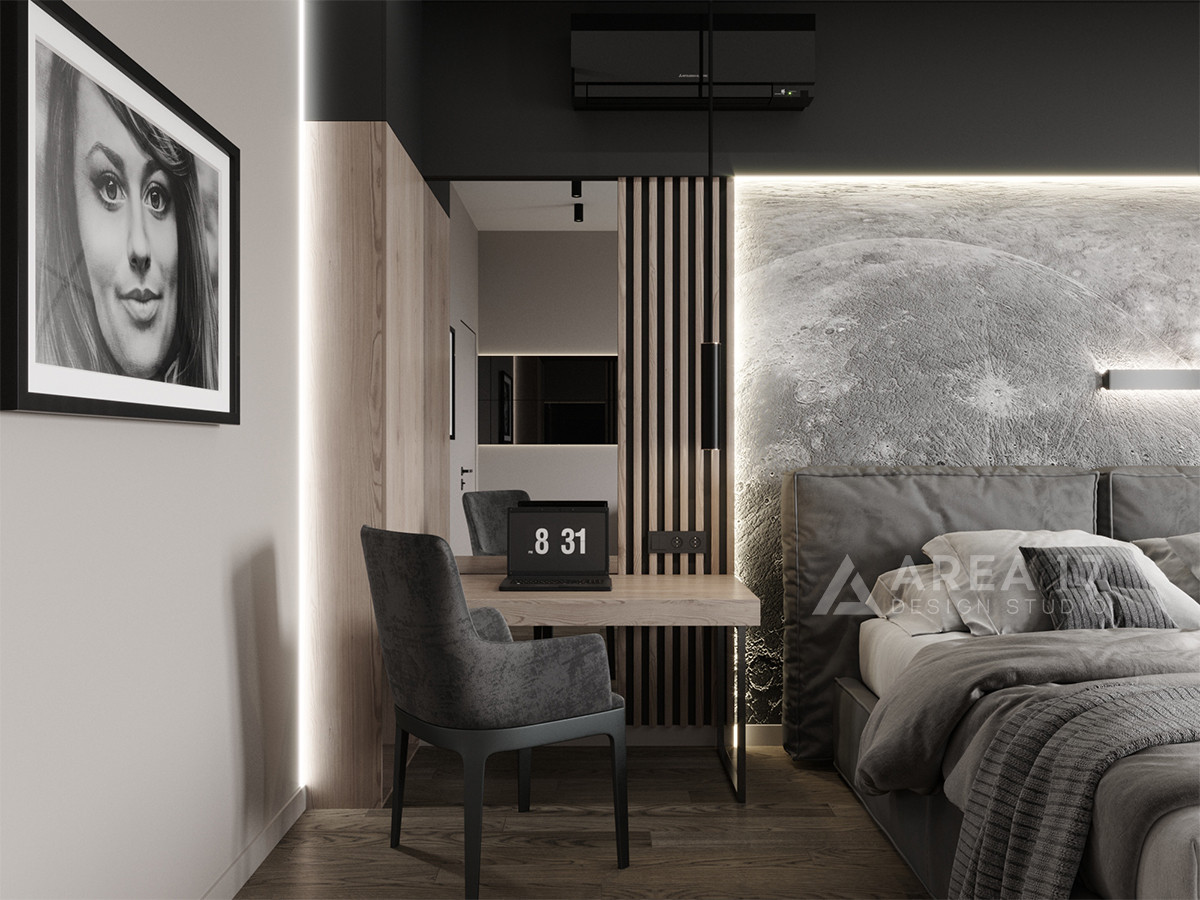 Интерьер дома с элементами Лофта