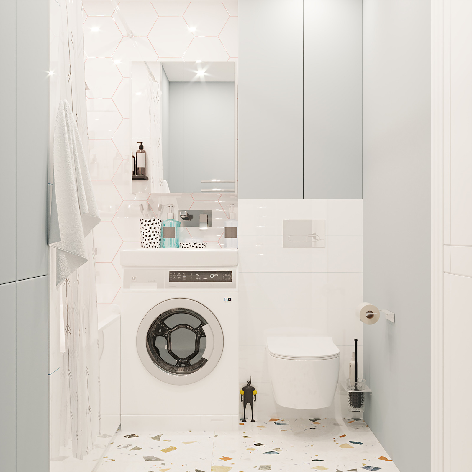 Дизайн-проект квартиры. S=50м2