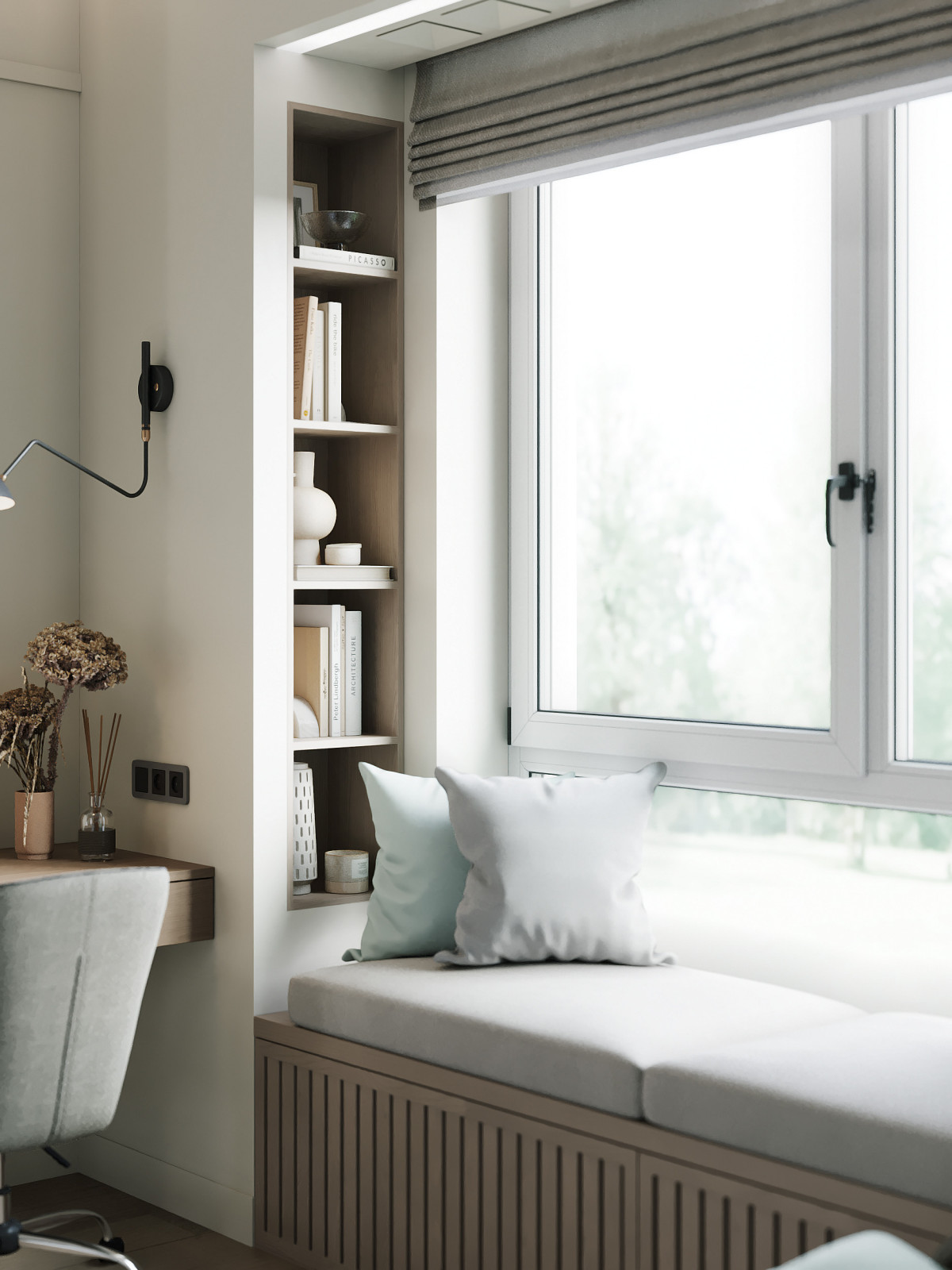 Дизайн-проект квартиры в Москве, 120 кв.м