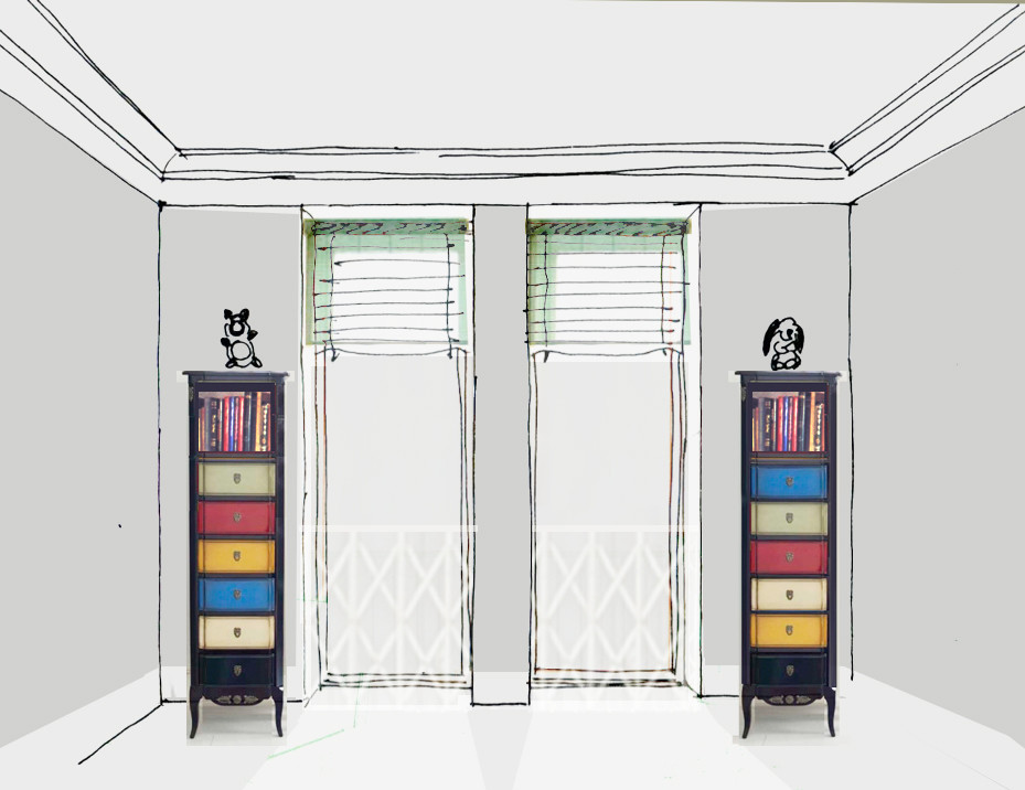 Эскизы в сером цвете