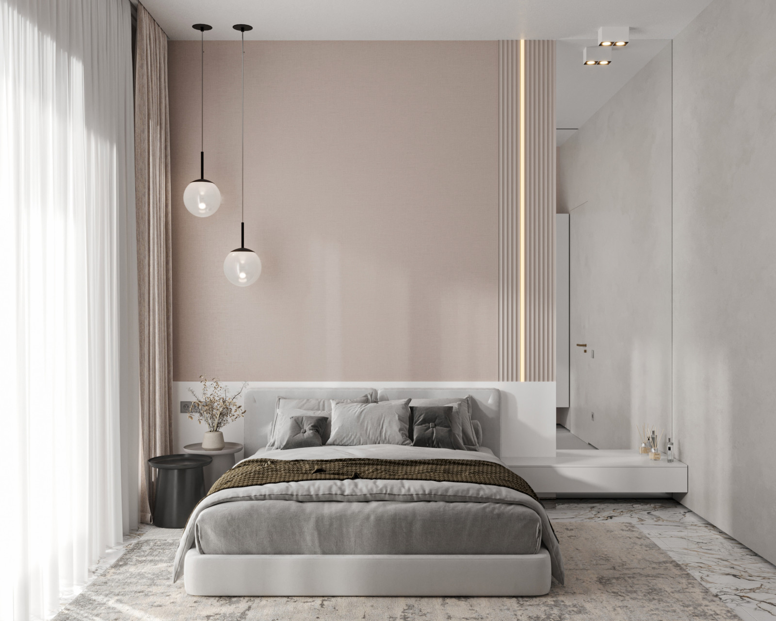 Загородный дом, минималистичный и строгий