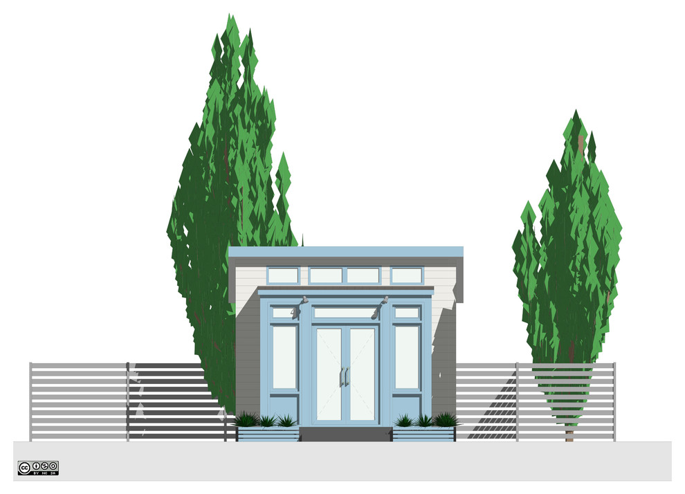 Backyard Art Studio June