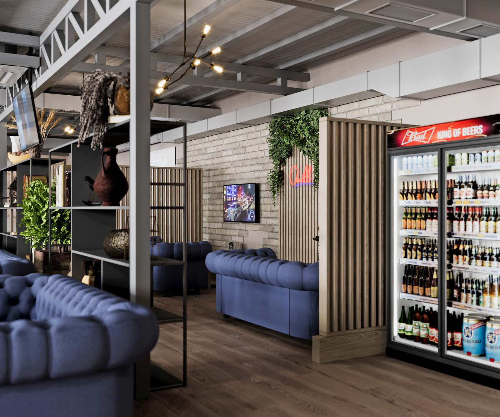 Реконструкция кальянной в Москве