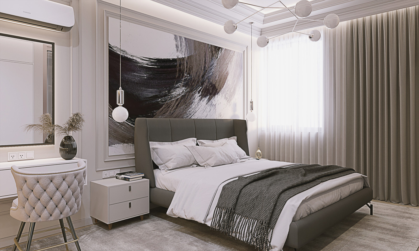 bed room neo classic