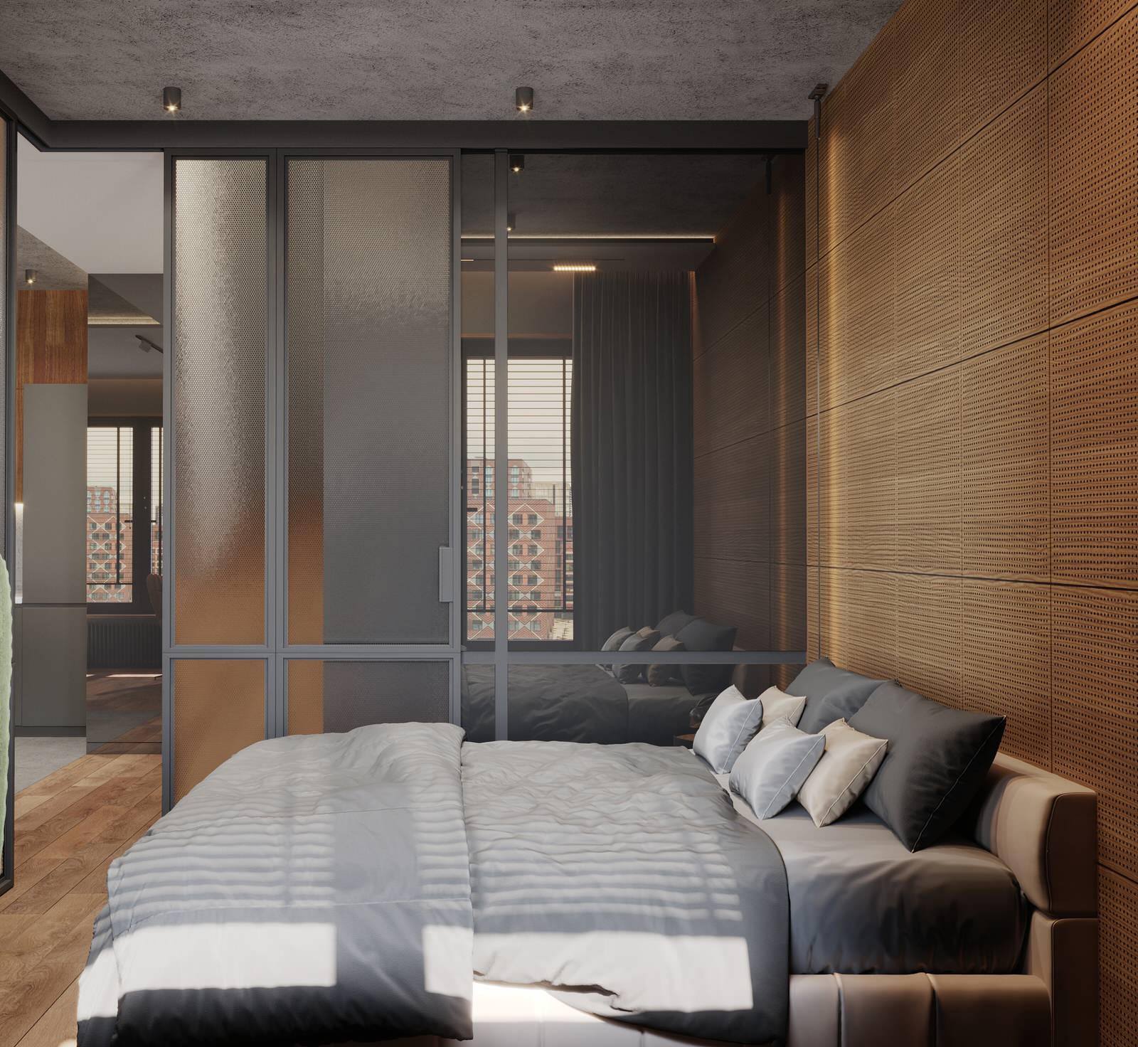 Дизайн интерьера 1к квартиры в ЖК Зиларт