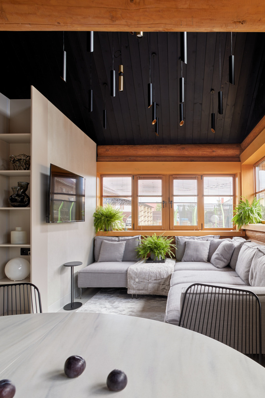 "Дачный ответ", кухня-гостиная