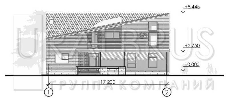 Проект дома Б007