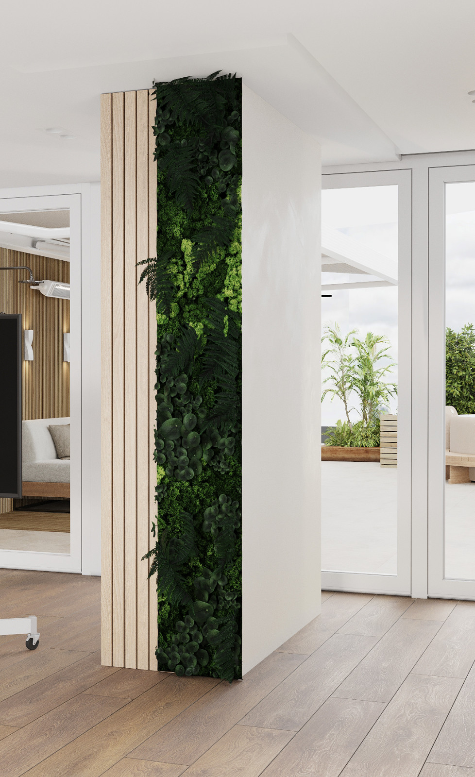 ЖК Жемчужина.Экостиль.Кухня-гостиная