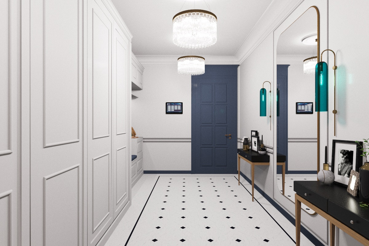 Обложка проекта: Квартира на набережной в стиле современной классики