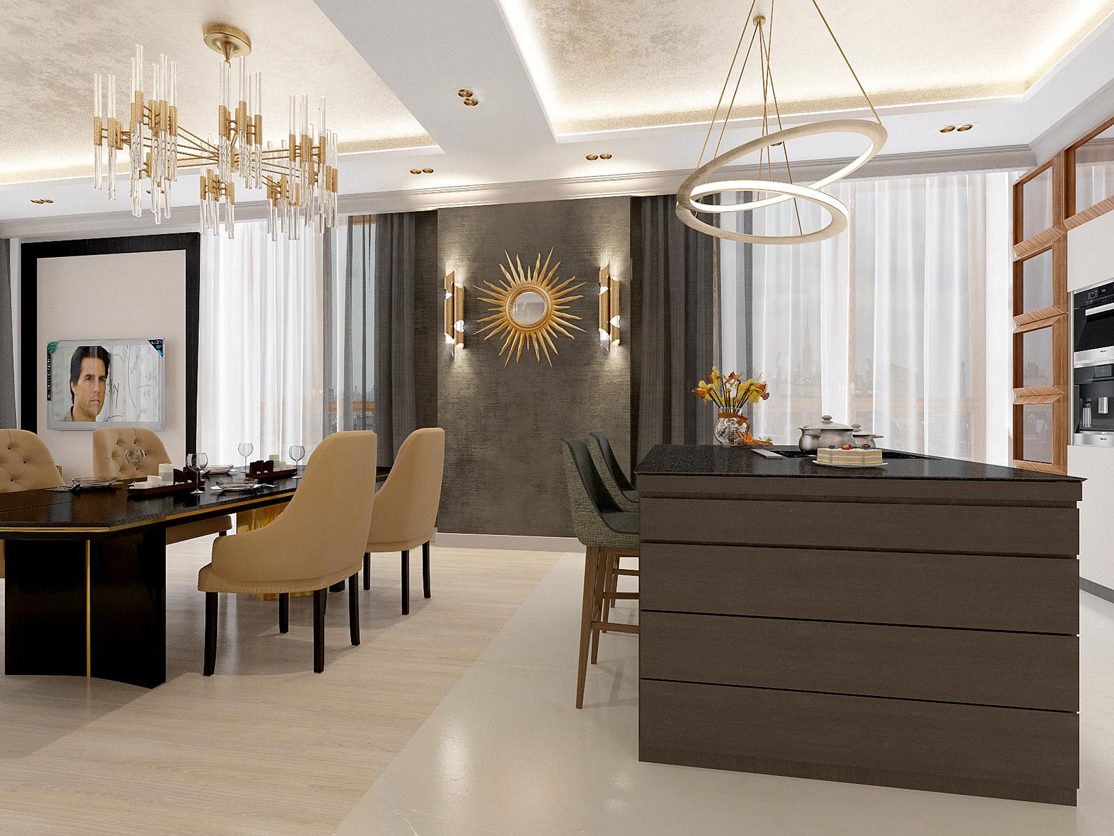 Кухня-гостиная