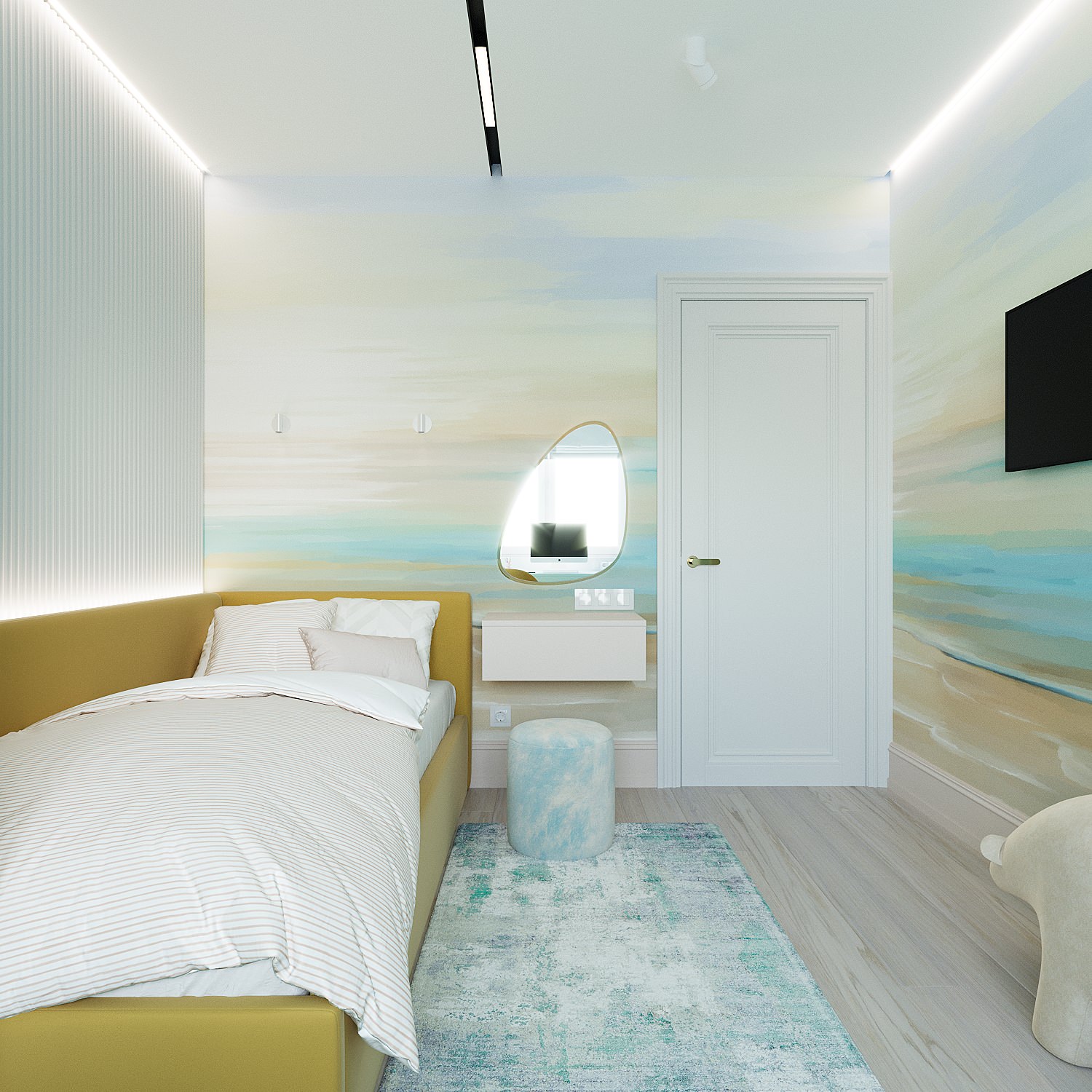 Дизайн проект квартиры 80 кв.м.