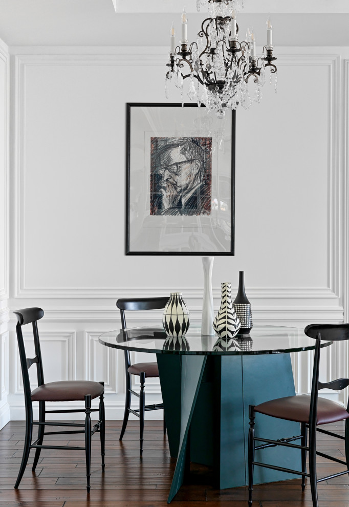 Двухуровневая квартира с мансардой во французском стиле