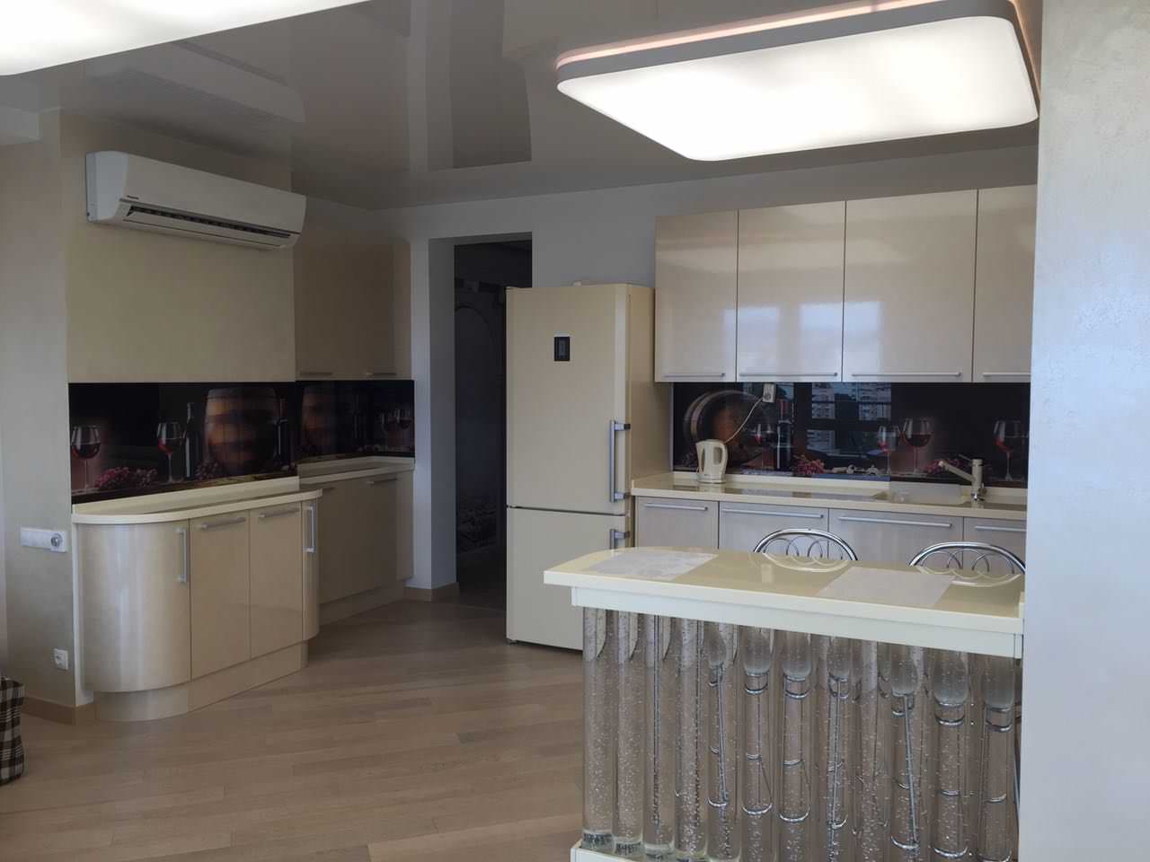 кухня перламутровая ваниль