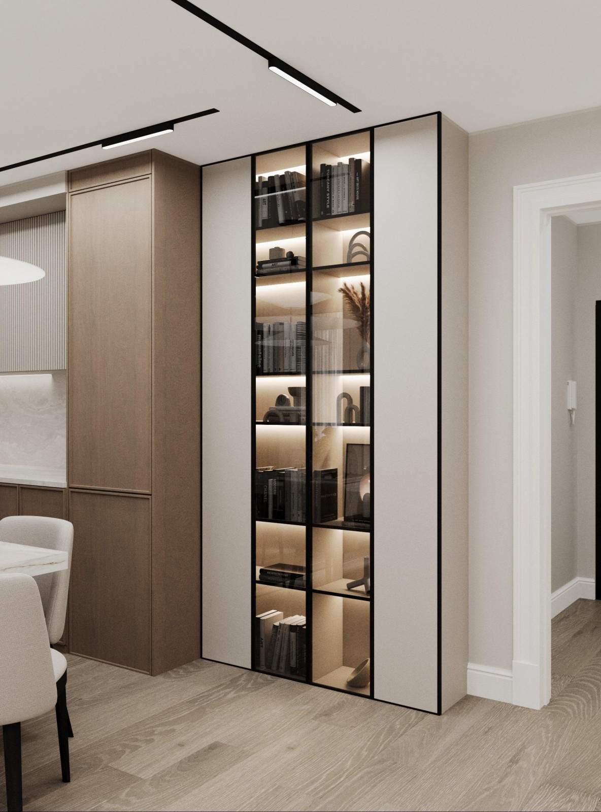 Квартира 54м2 в Анапе в стиле минимализм