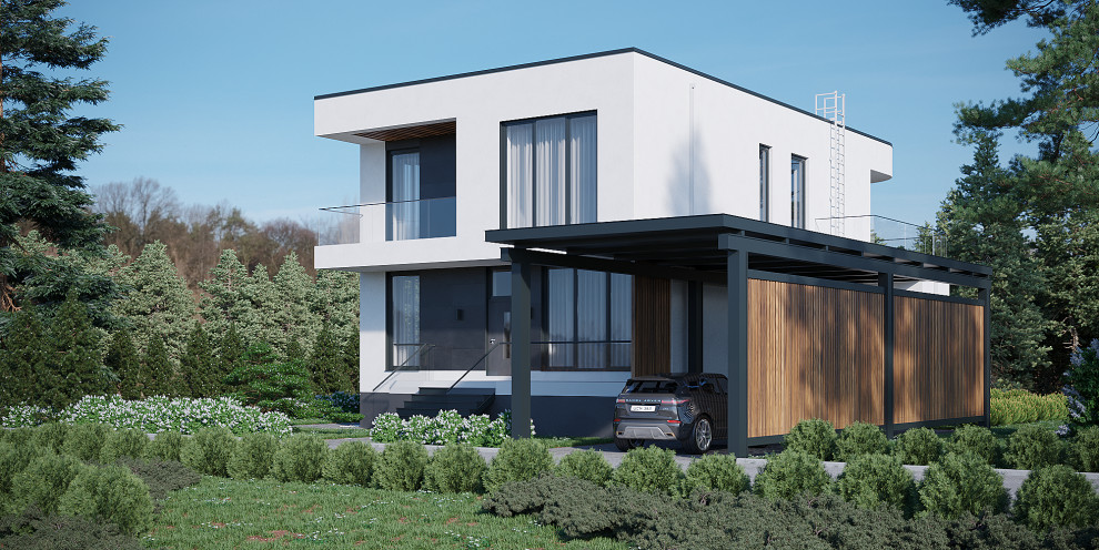 "Дом-пароход", с.Бессоновка Пензенская область