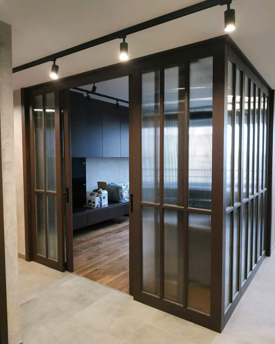 Обложка проекта: Стеновая перегородка, зонирование, стенка