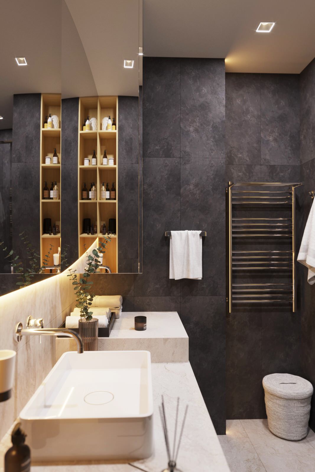 Квартира для семьи в современном стиле