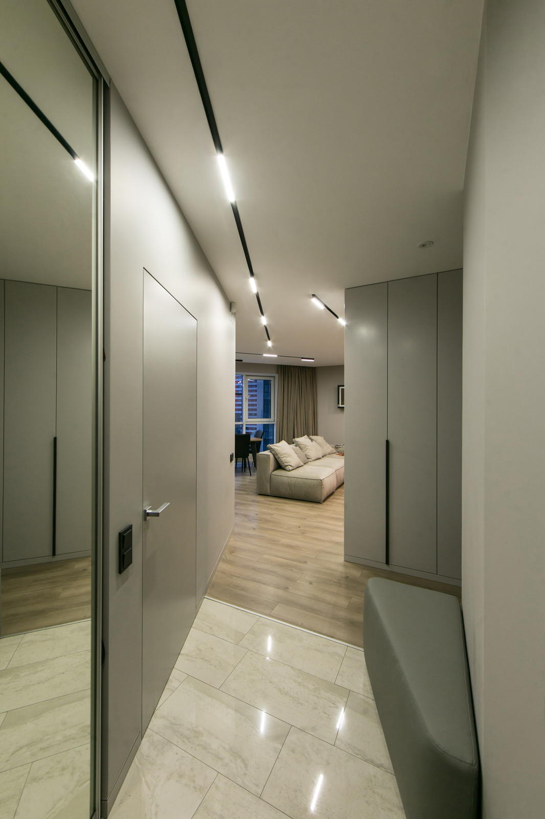 Двухкомнатная квартира в современном стиле