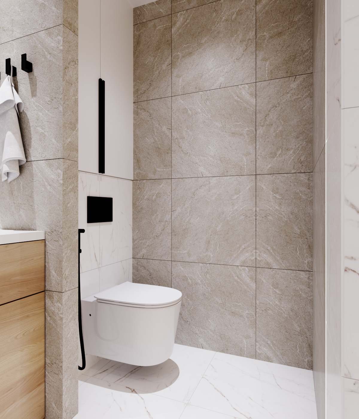 Минимализм в квартире на Басаргина