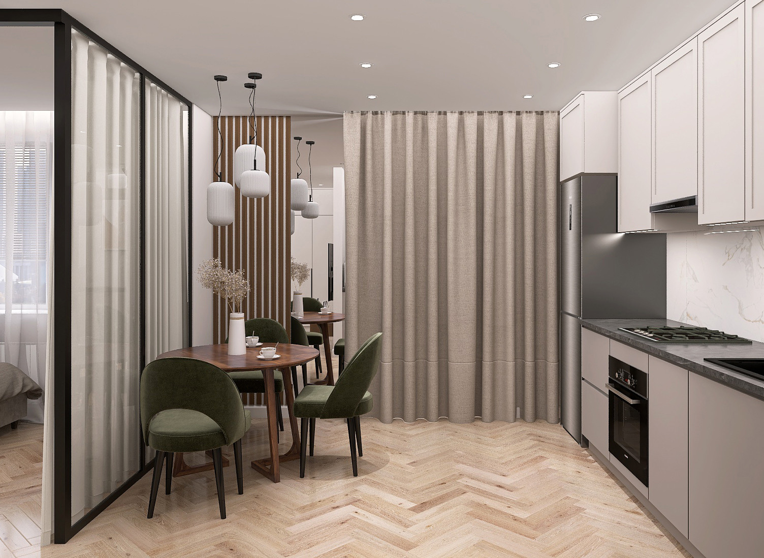 1к квартира на Р.Брянского