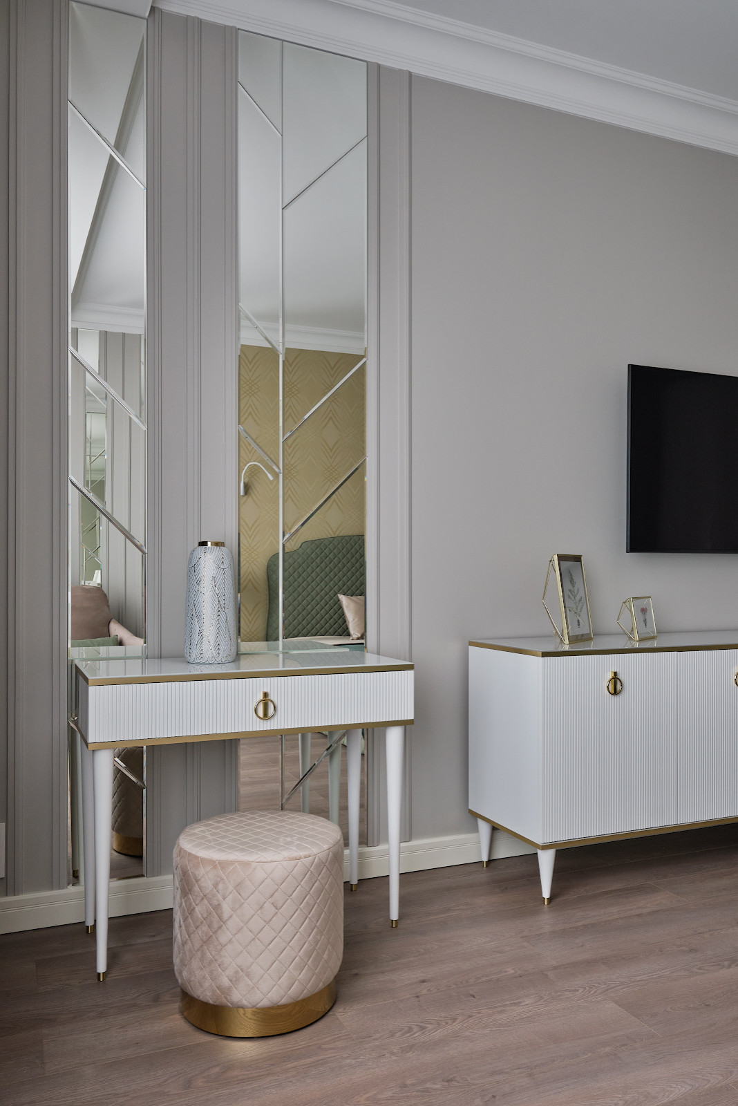 Интерьерная съёмка квартиры в ЖК Триколор (Москва)