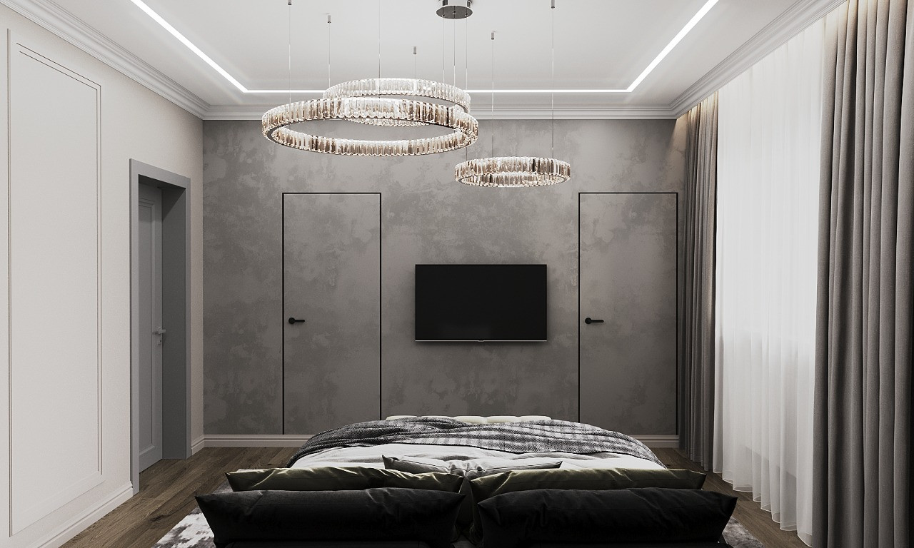 Гостевая спальня в частном доме