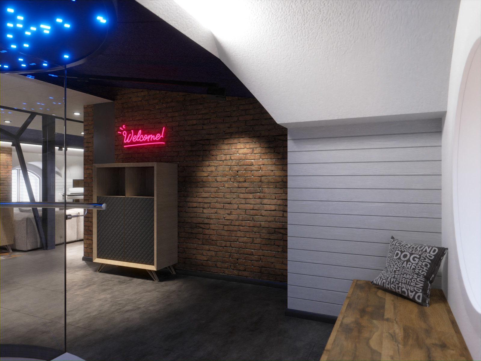 Обложка проекта: ЛОФТ в гостиничном комплексе