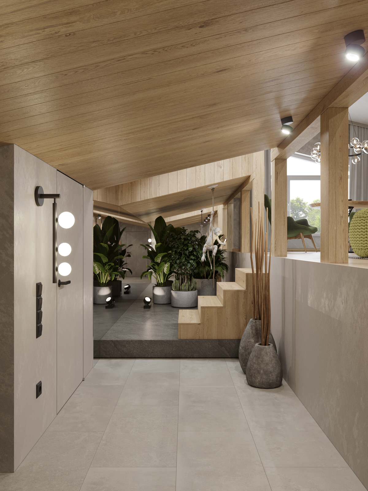 Обложка проекта: Мансарда в загородном доме. Зона отдыха