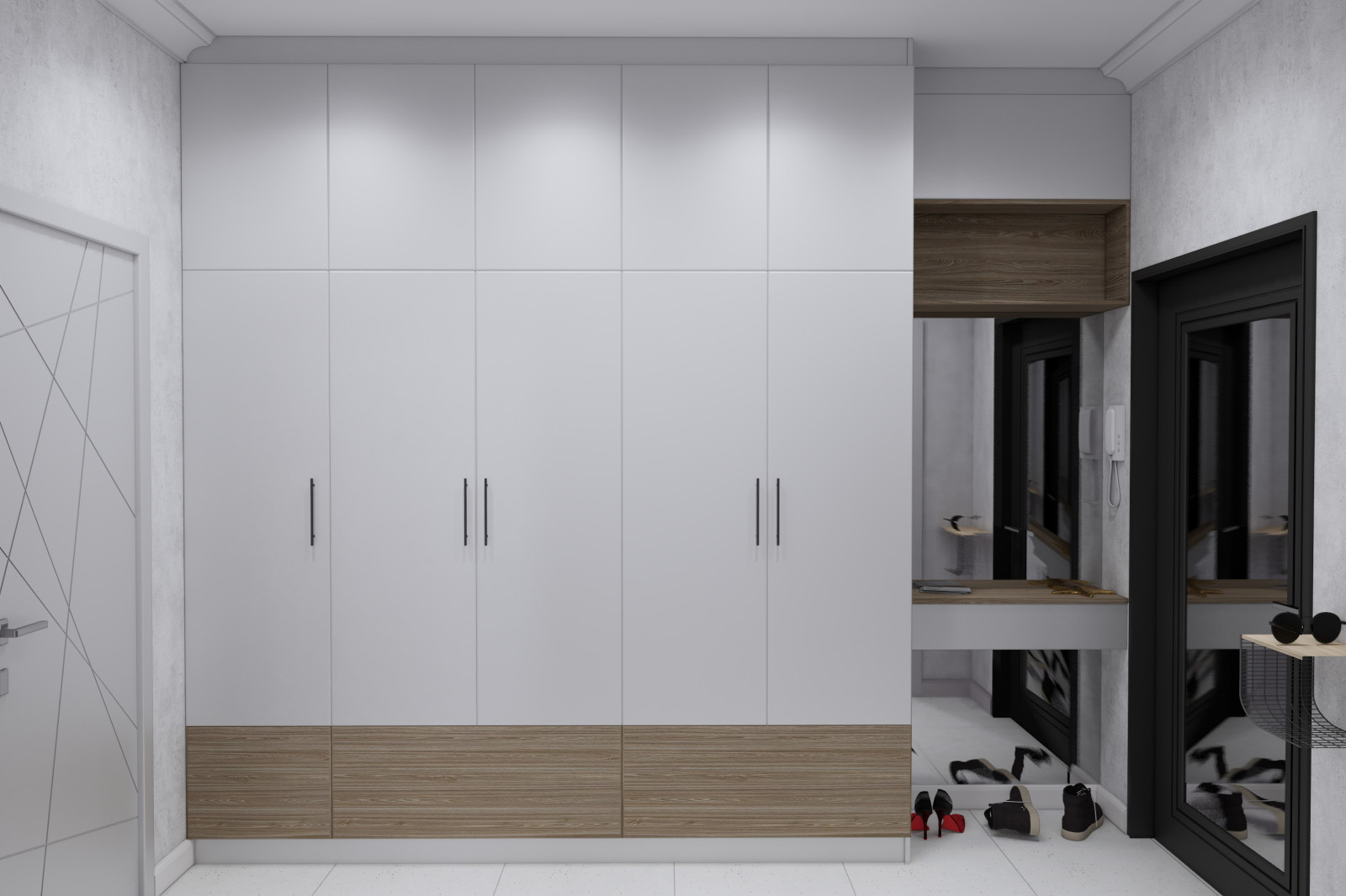 Прихожая, общий вид