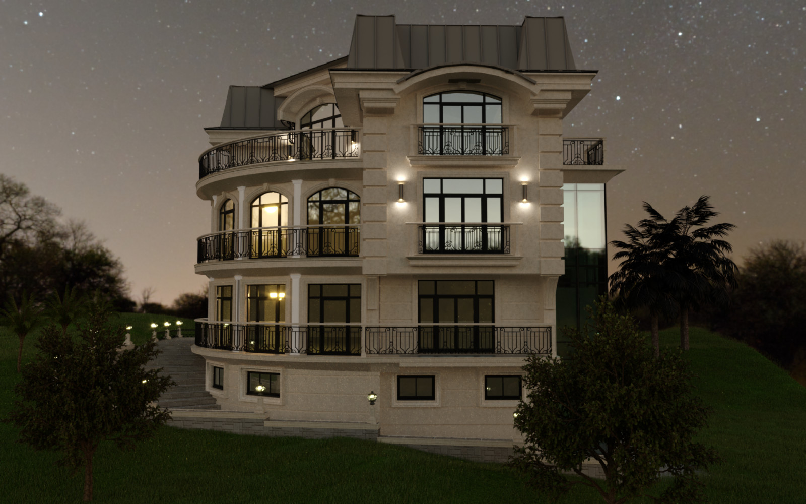 Перестройка дома из 90х